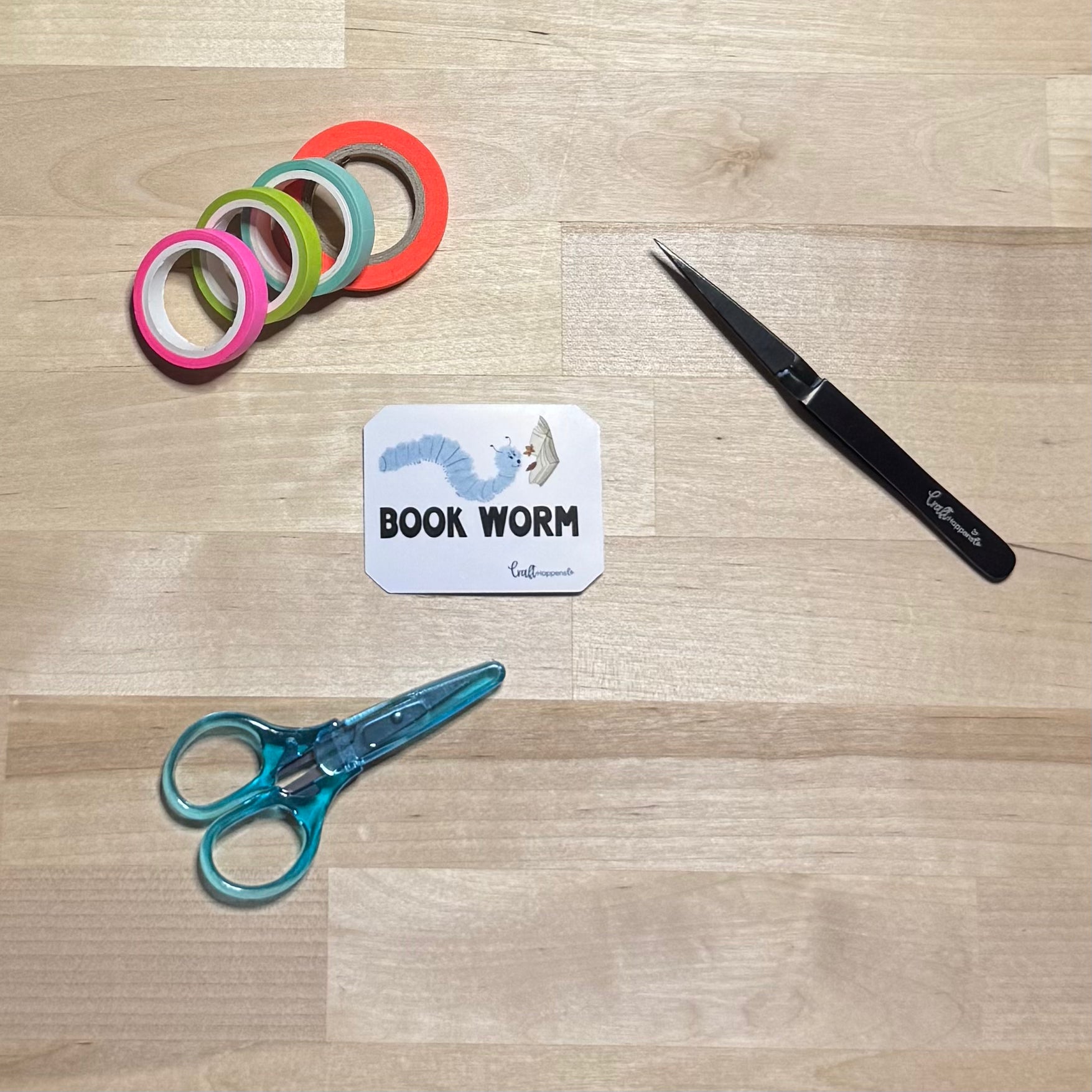 Bookworm Die Cut