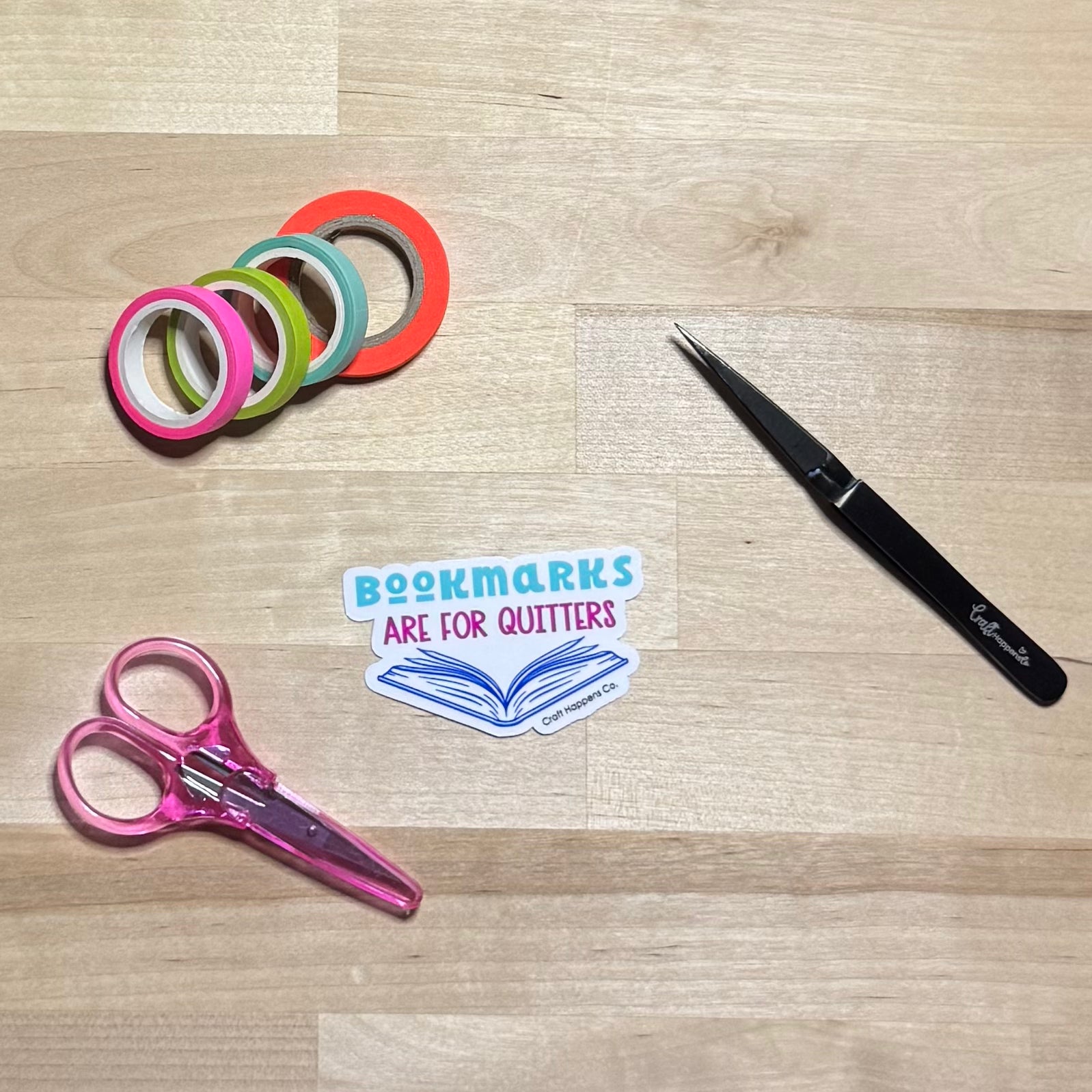 Bookmarks are for Quitters Die Cut