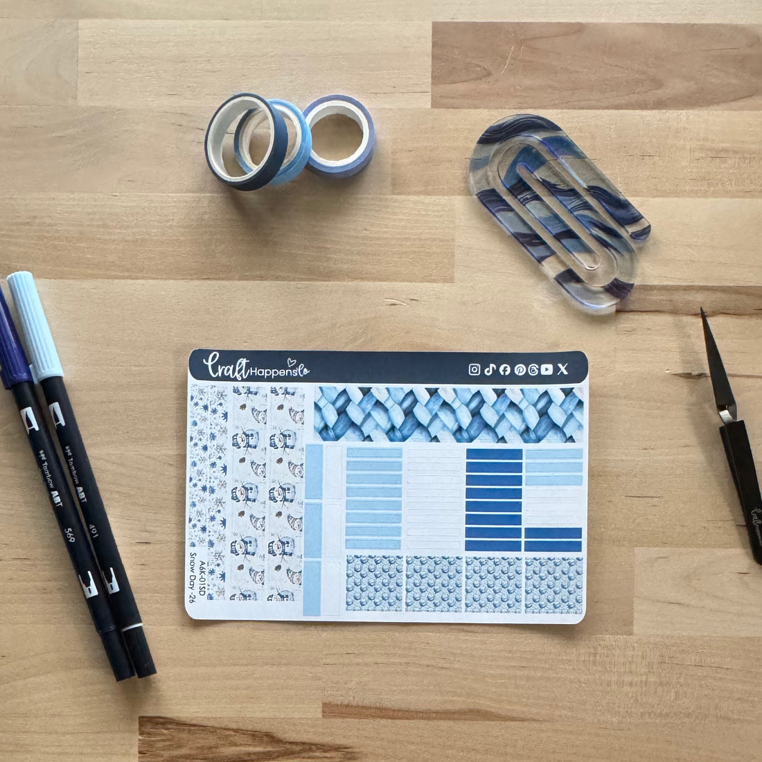 A6 Monthly Planner Kit