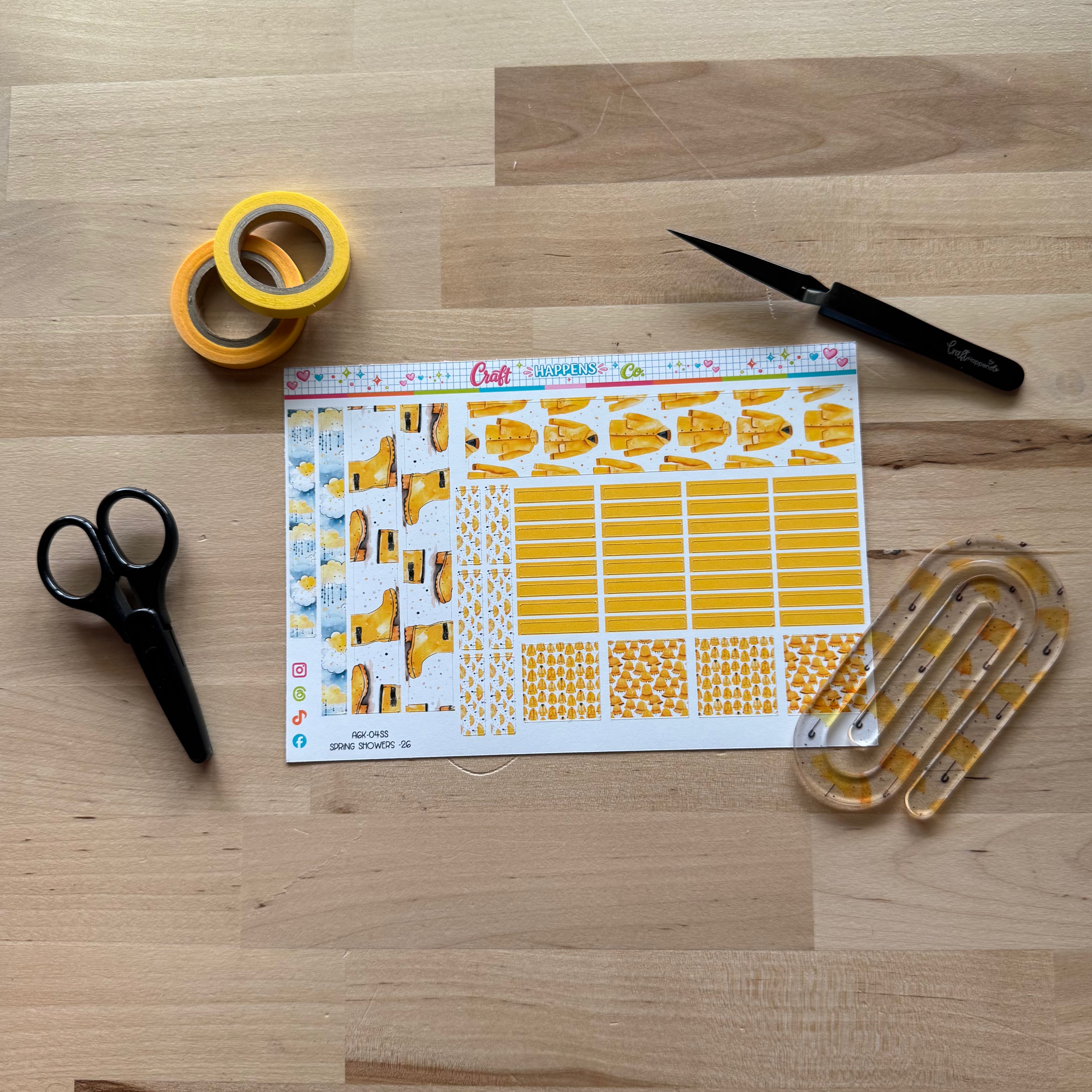 A6 Monthly Planner Kit