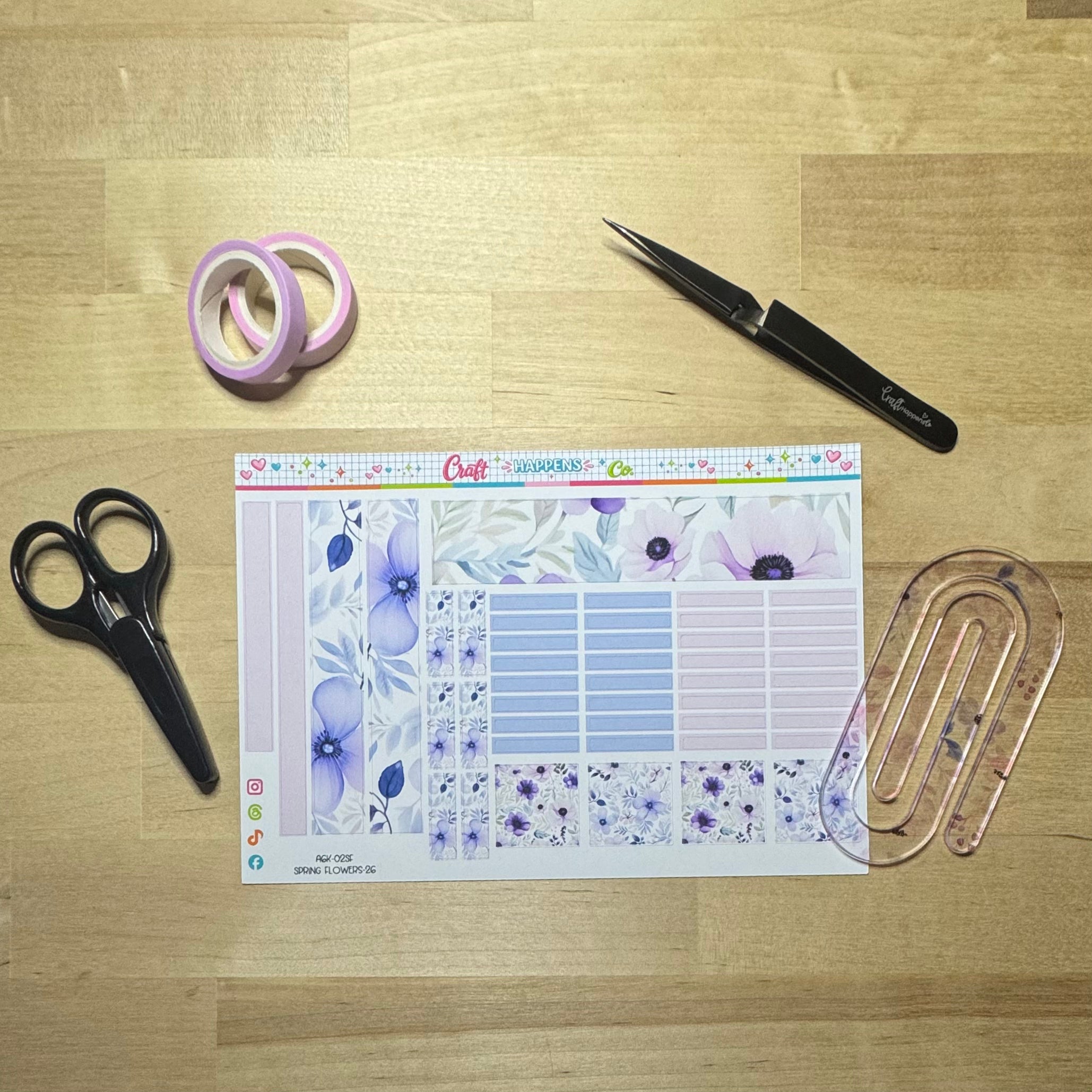 A6 Monthly Planner Kit