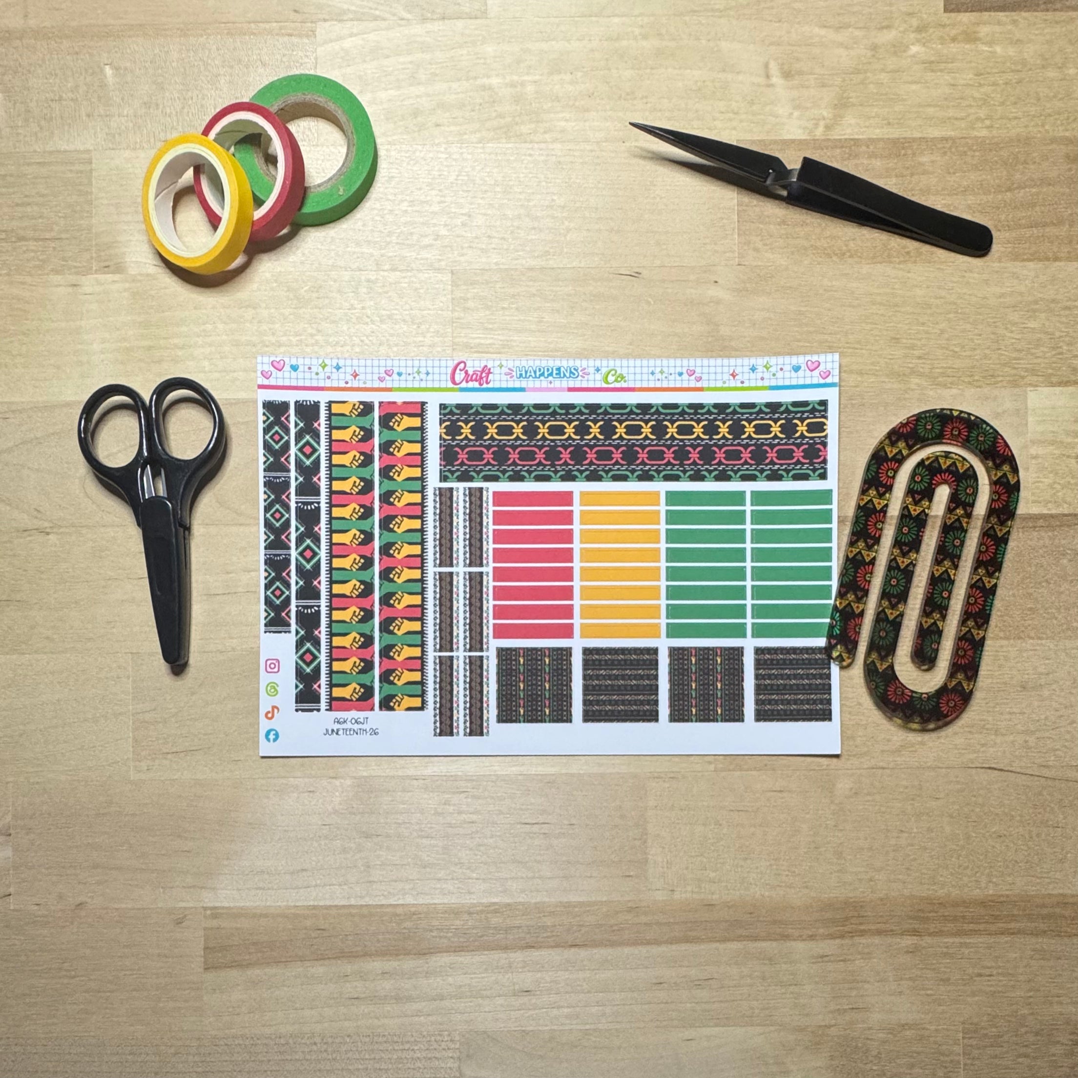 A6 Monthly Planner Kit