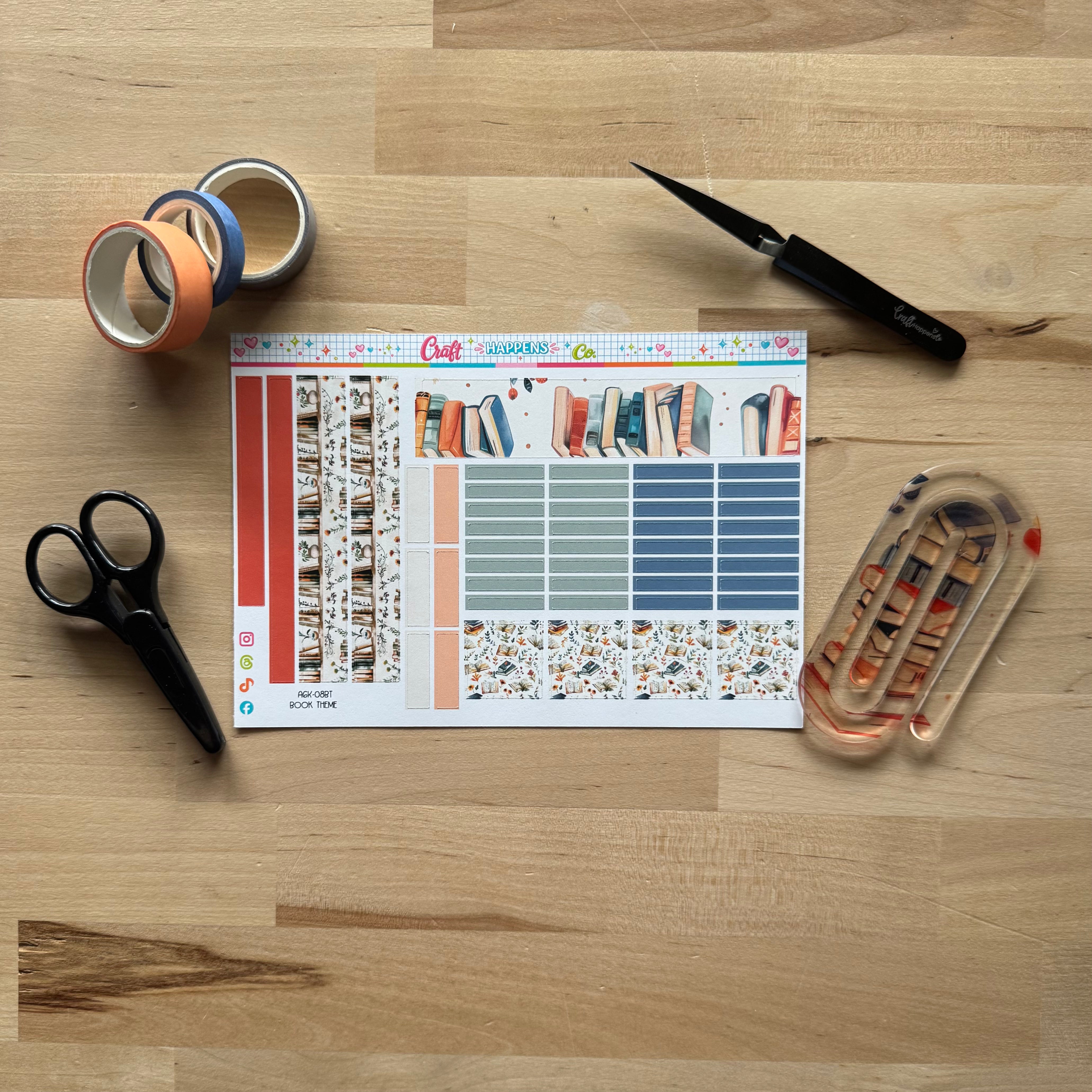 A6 Monthly Planner Kit