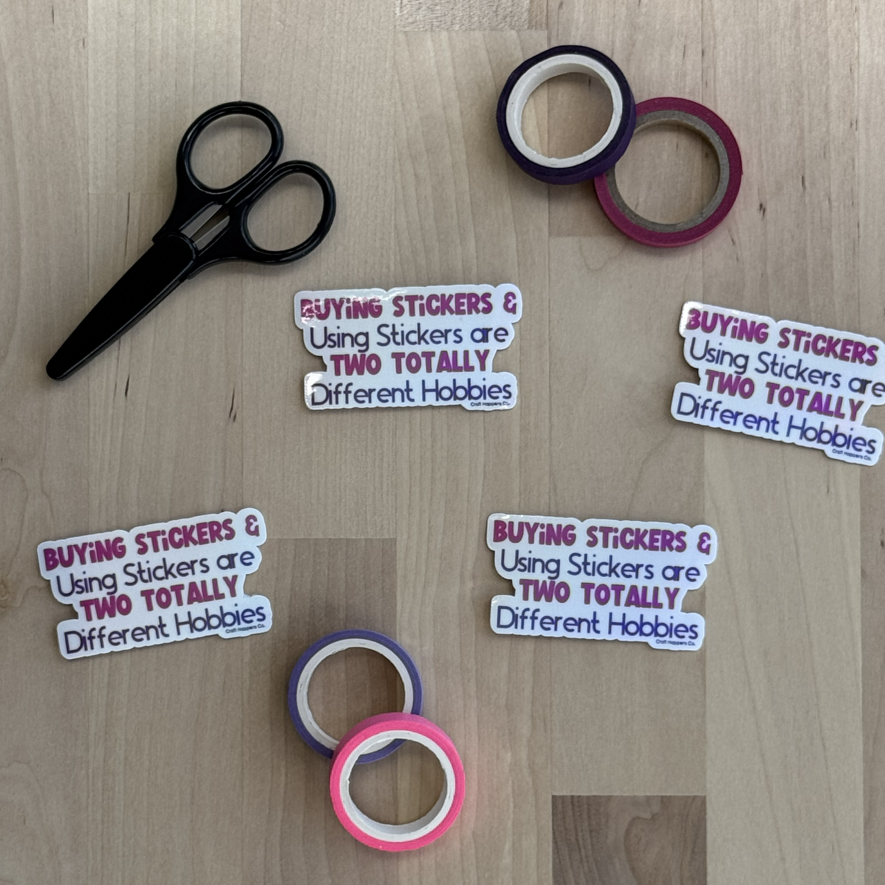 Buying Stickers and Using Stickers Die Cut Sticker