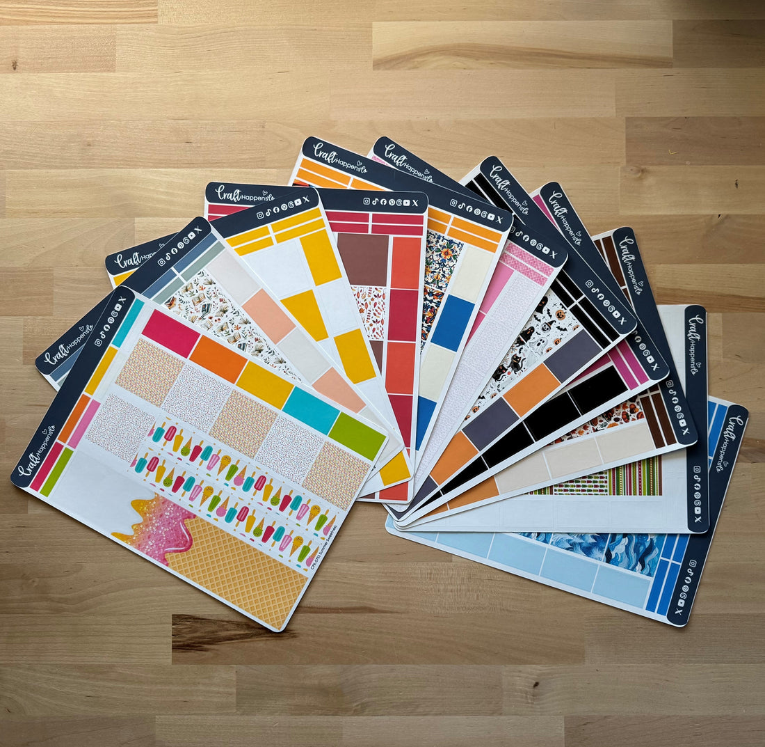 Monthly 7X9 Planner Kits