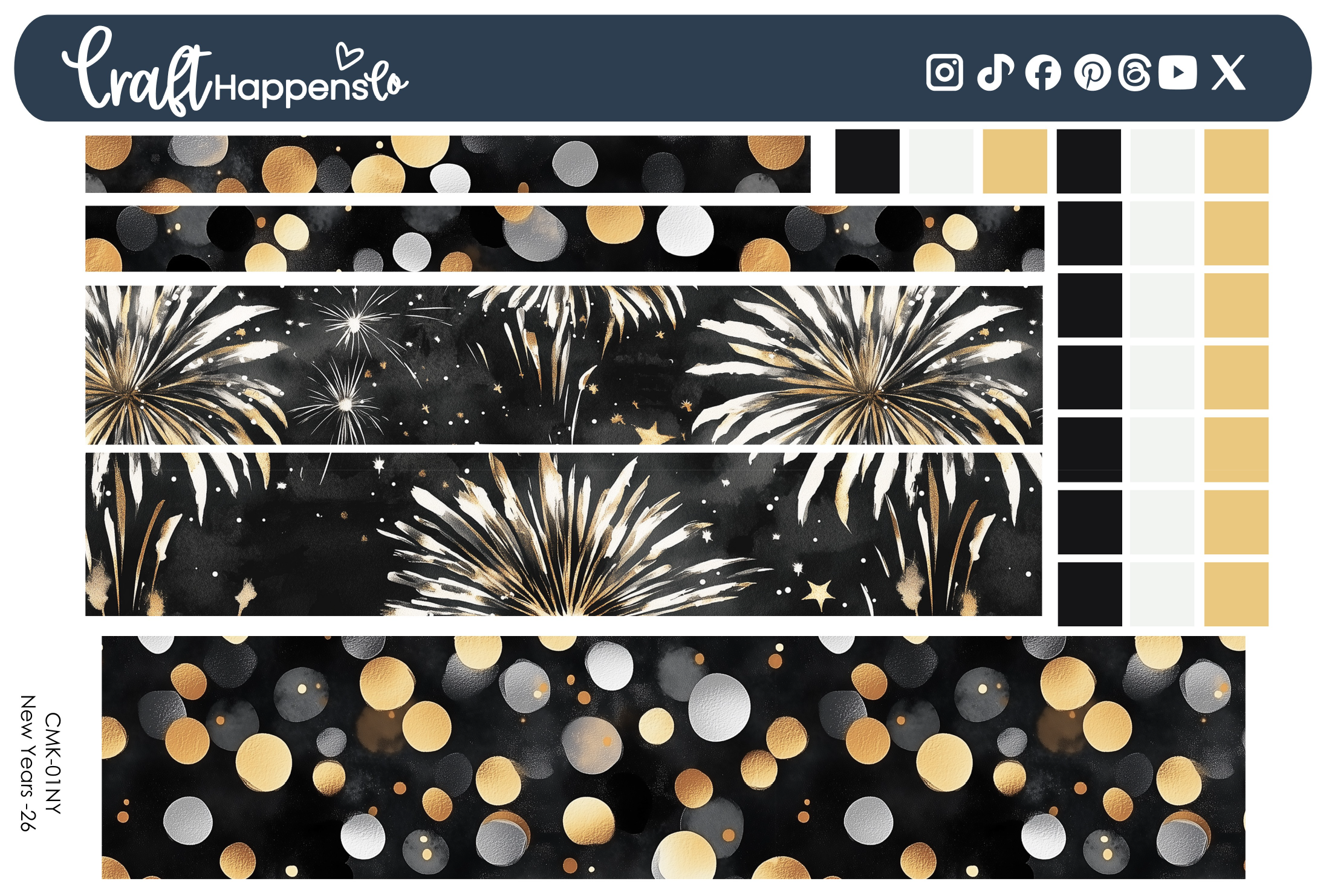 Hobonichi Cousin (A5) Monthly Kit | New Years