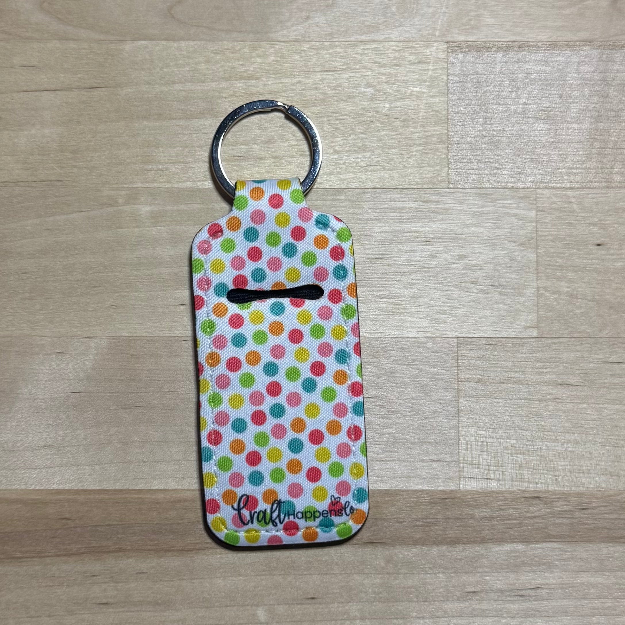 Summer Sweets Chapstick Holder Keychain