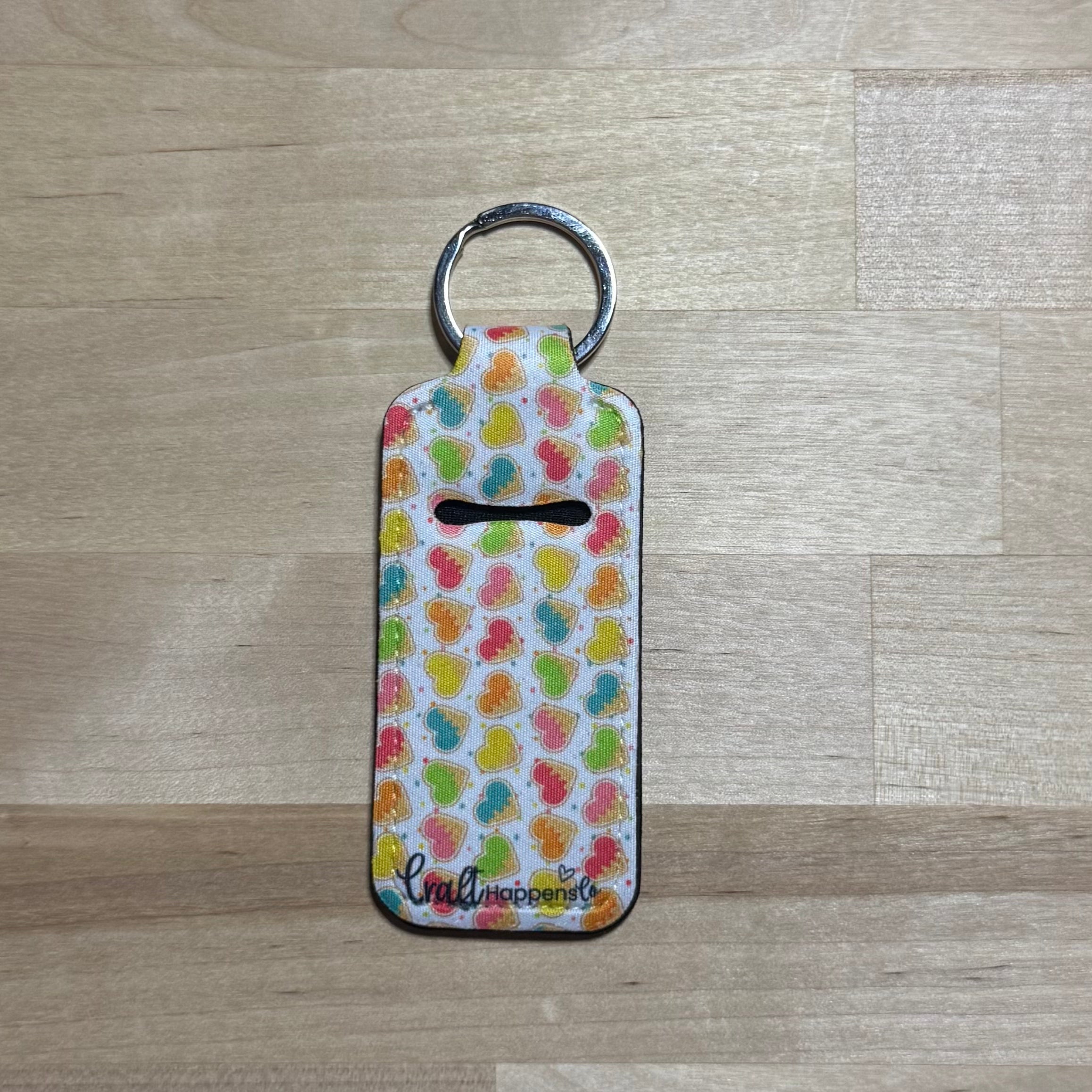Summer Sweets Chapstick Holder Keychain