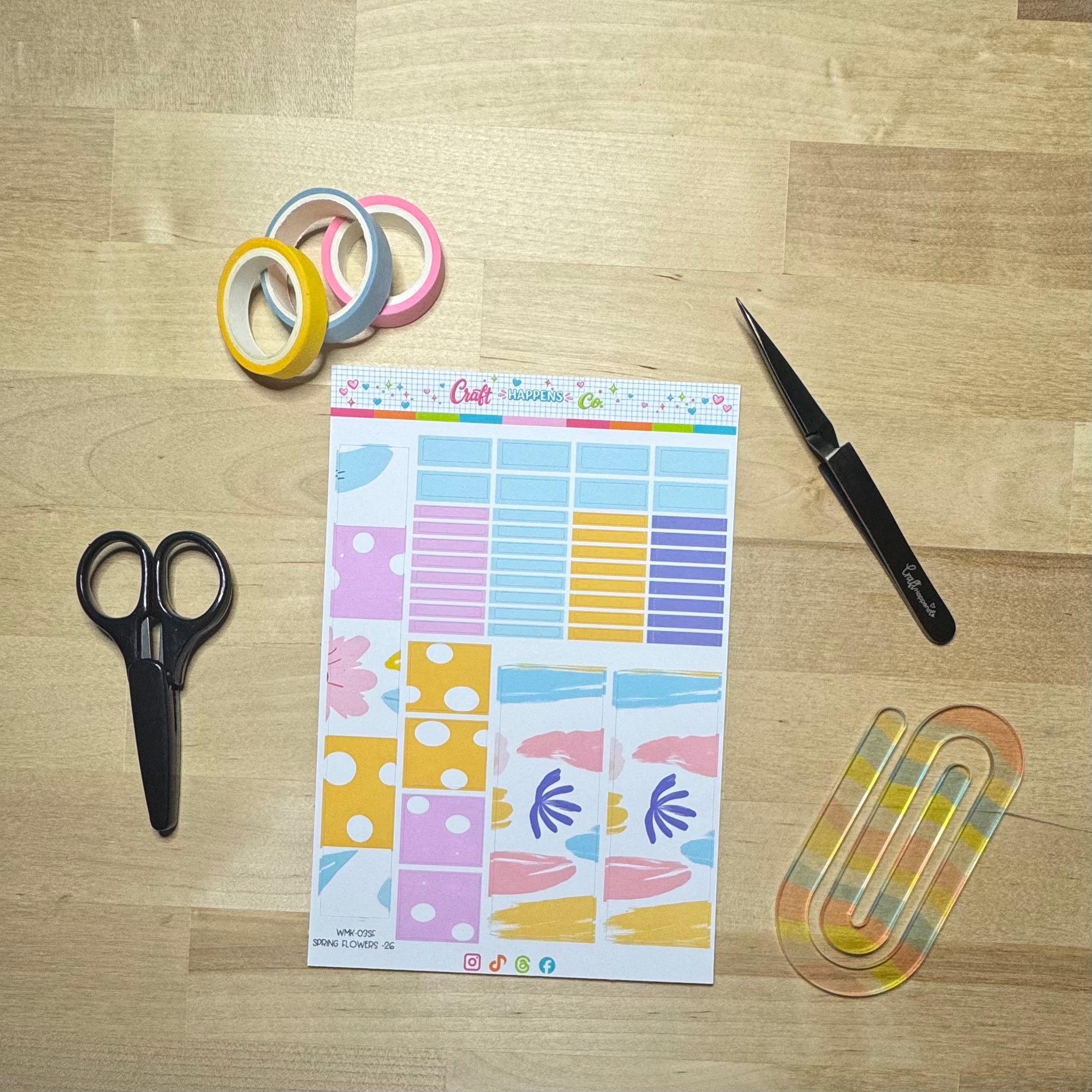 Weeks Monthly Planner Kit