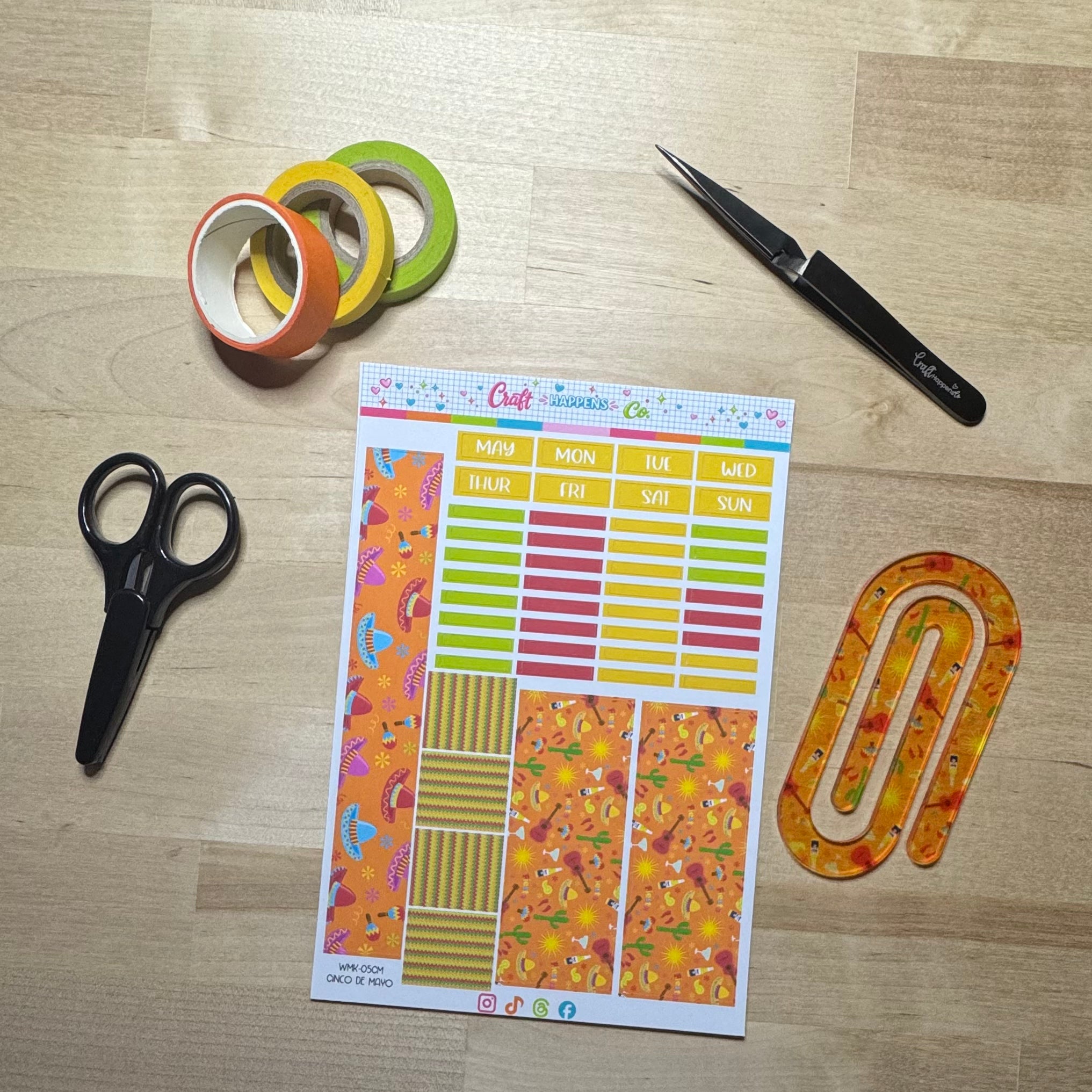 Weeks Monthly Planner Kit