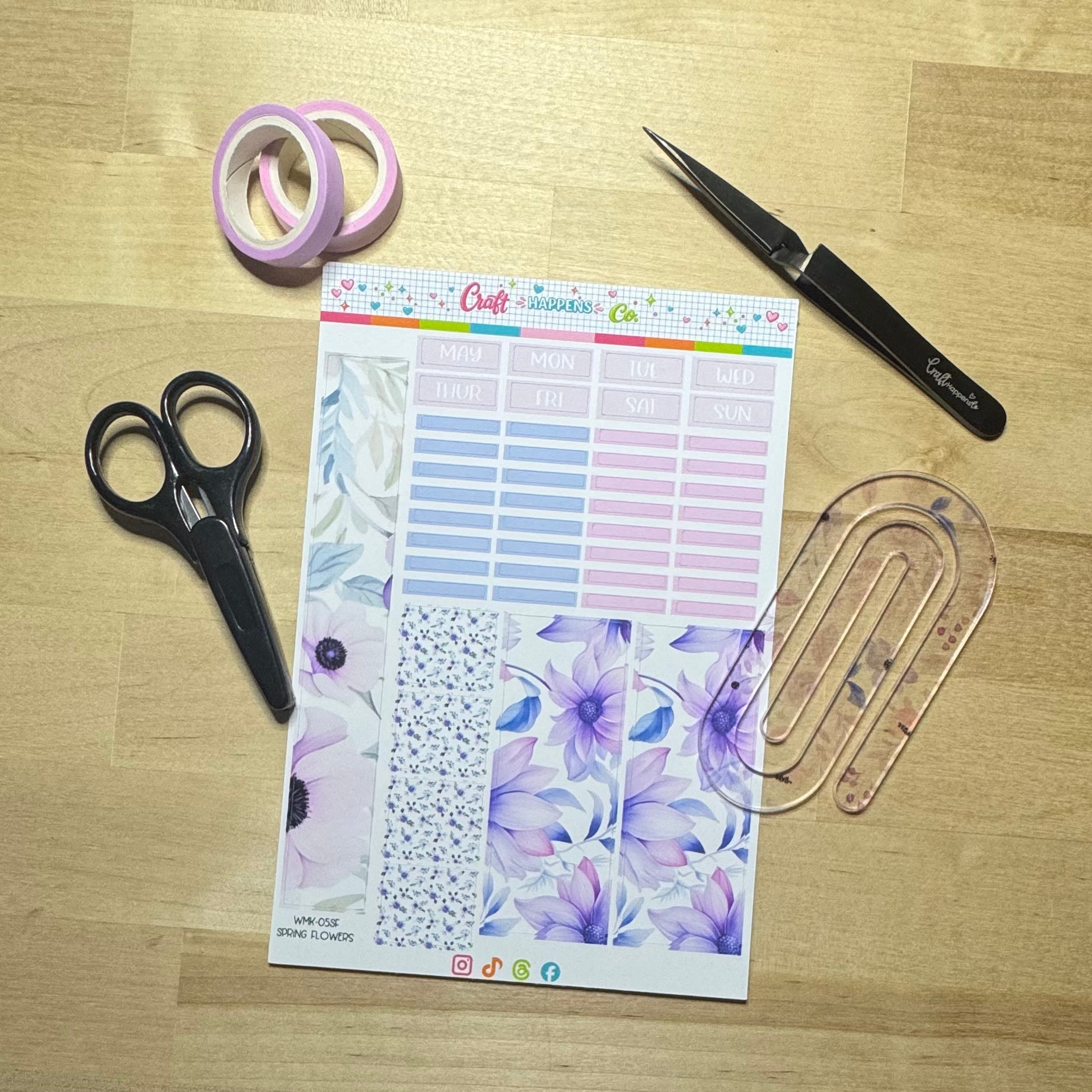 Weeks Monthly Planner Kit