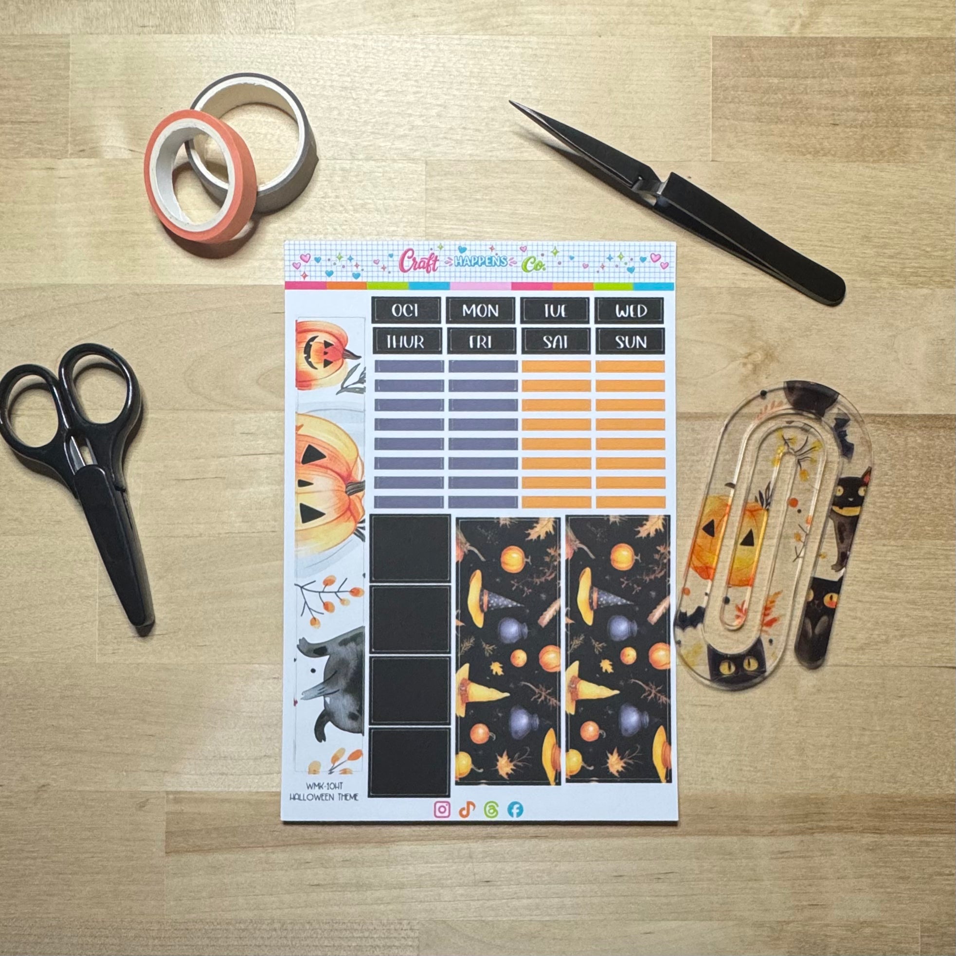 Weeks Monthly Planner Kit