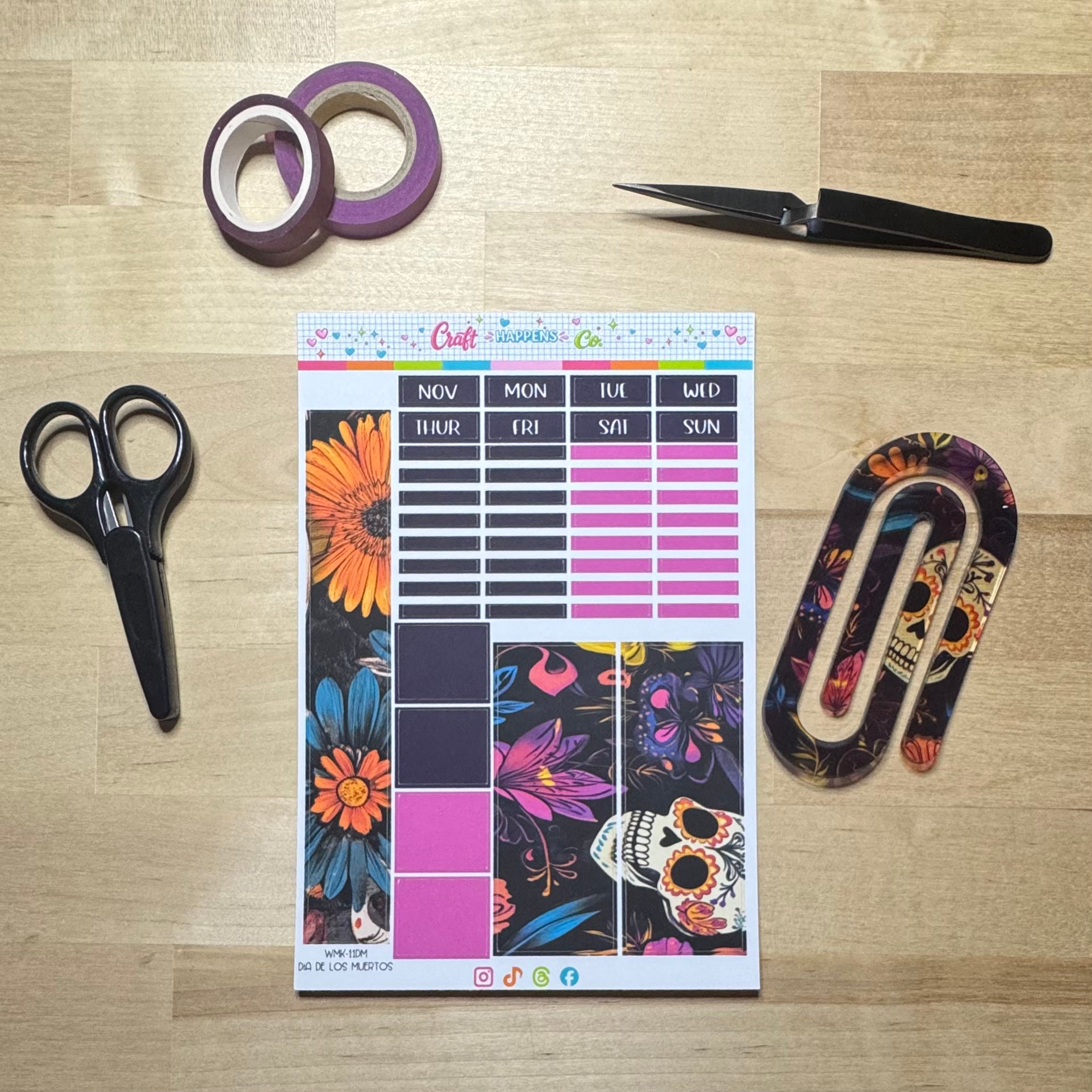 Weeks Monthly Planner Kit