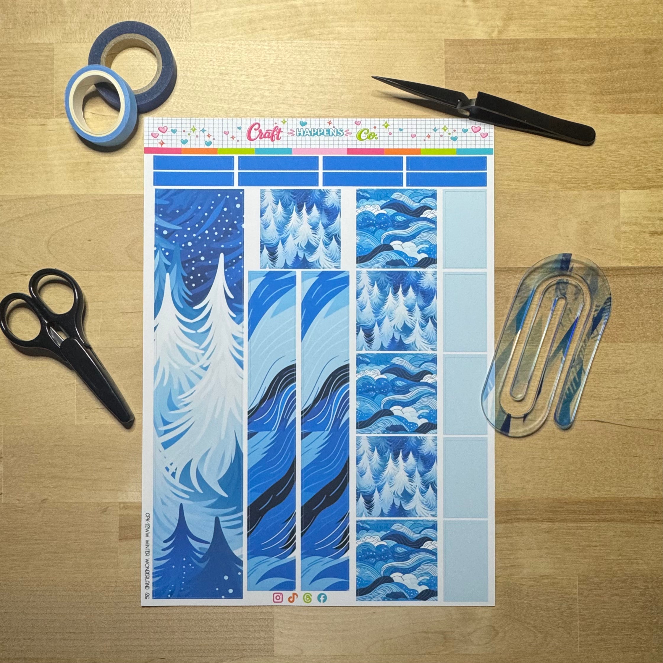 Monthly 7X9 Planner Kits