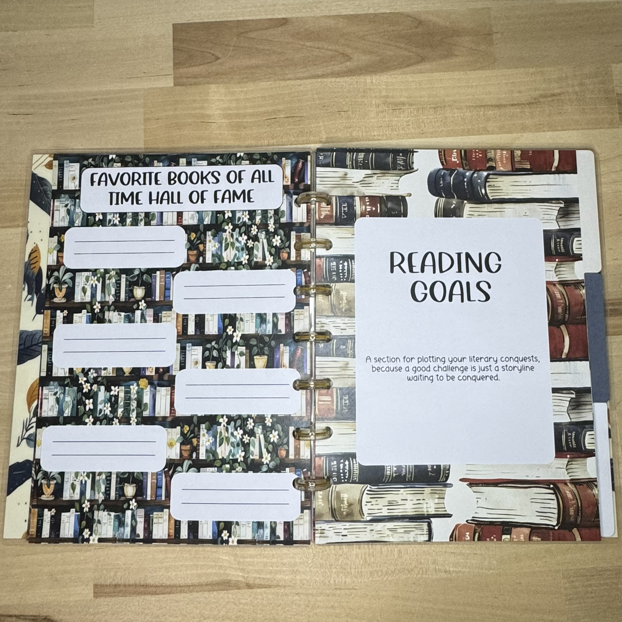 "Reading Keepsake": A Reading Journal