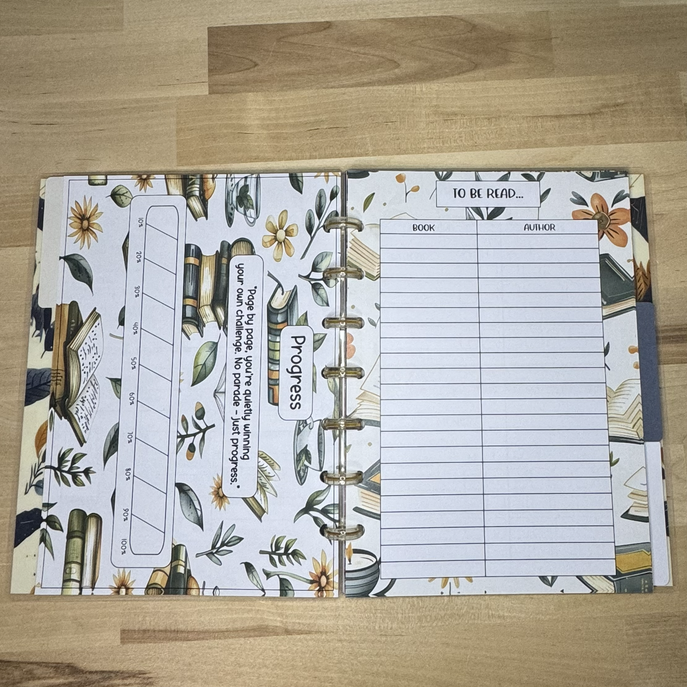 "Reading Keepsake": A Reading Journal