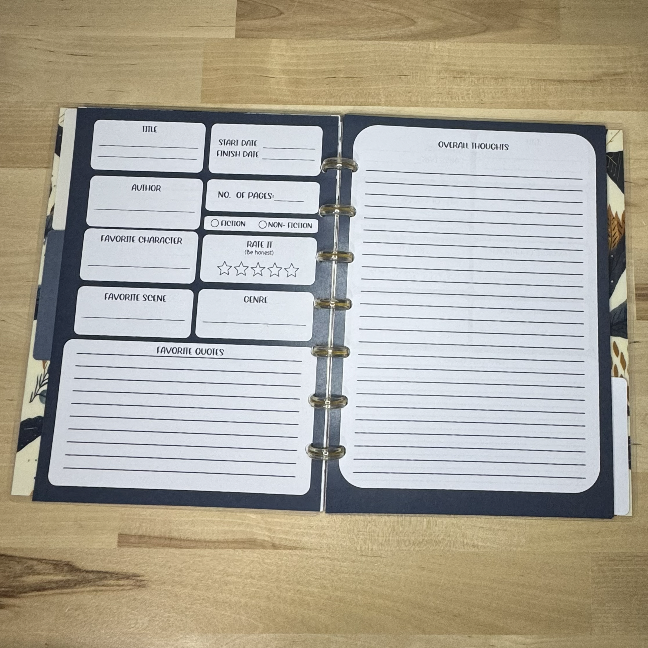 "Reading Keepsake": A Reading Journal