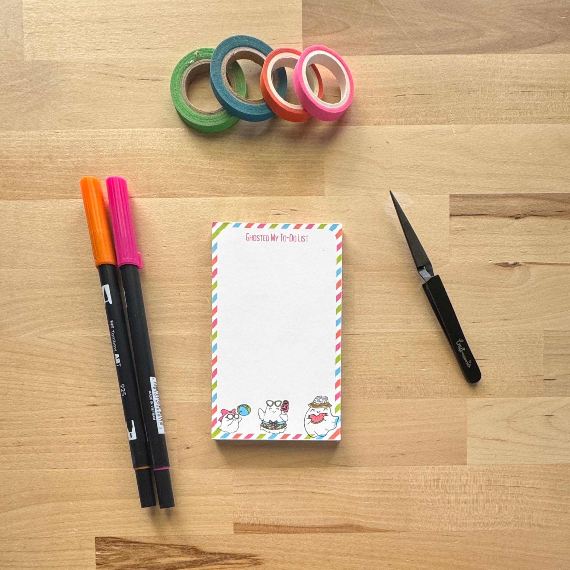 Ghosted My To-DO List Note Pad