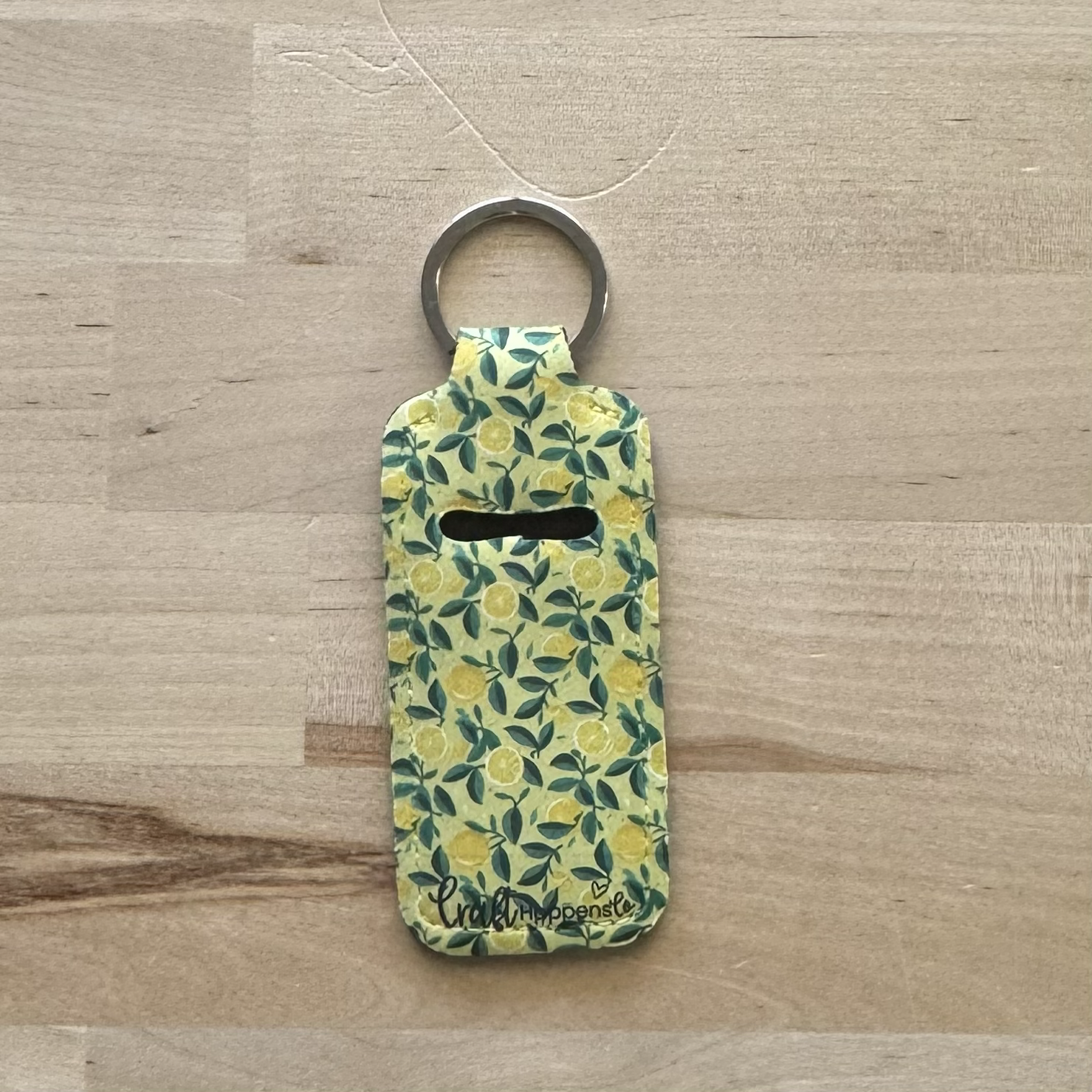 Fruit Chapstick Holder Keychain