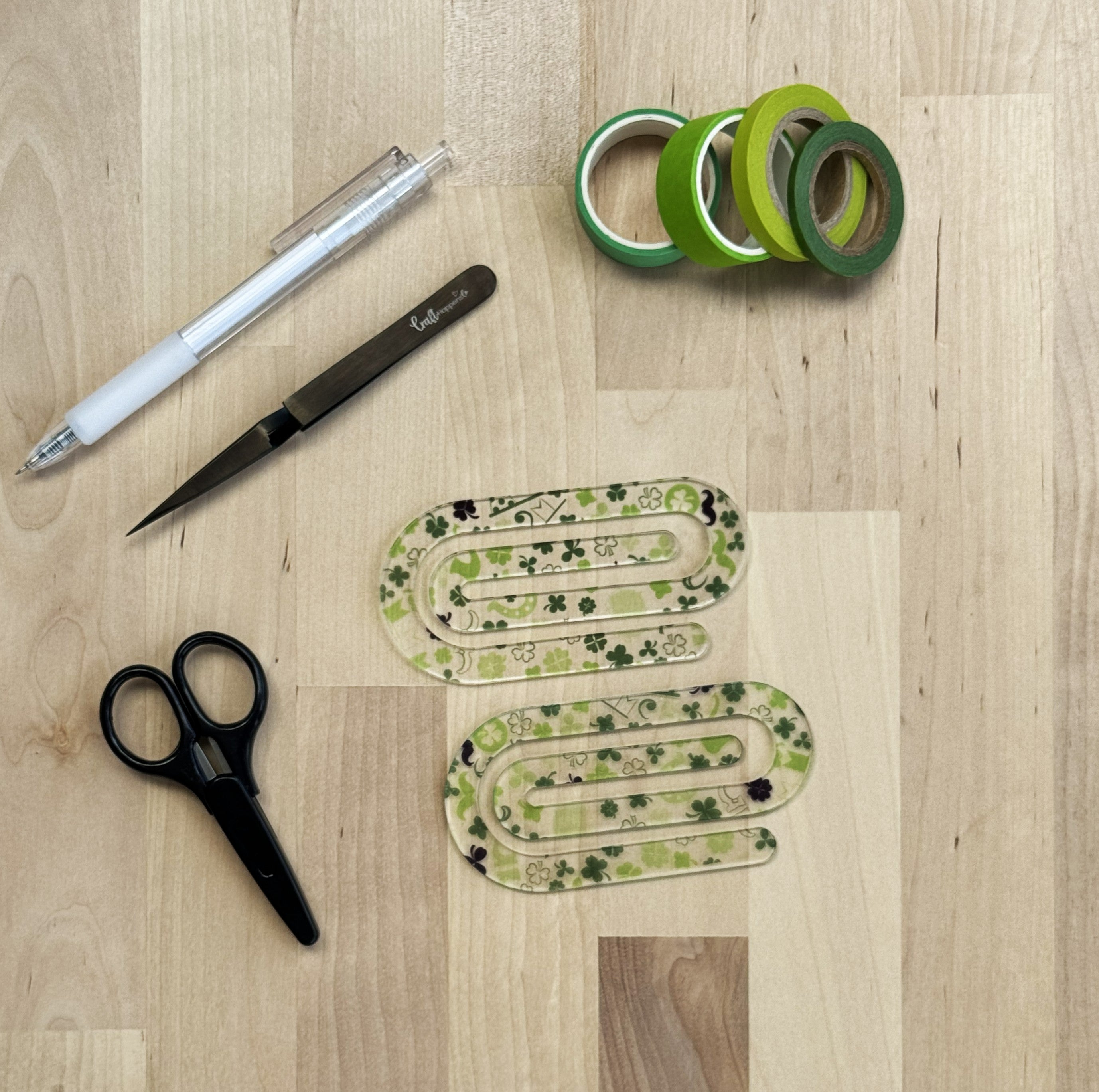 St. Patrick’s Day Sublimation Jumbo Paper Clip