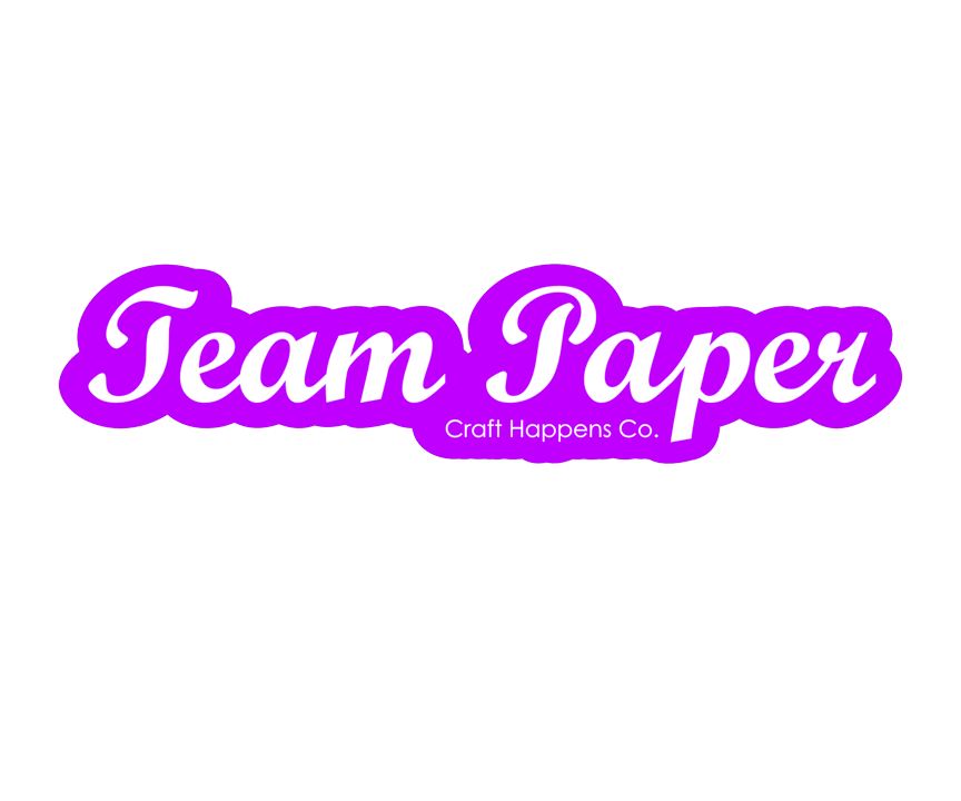 Team Paper Die Cut Sticker