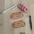 Valentine's Sublimation Jumbo Paper Clip