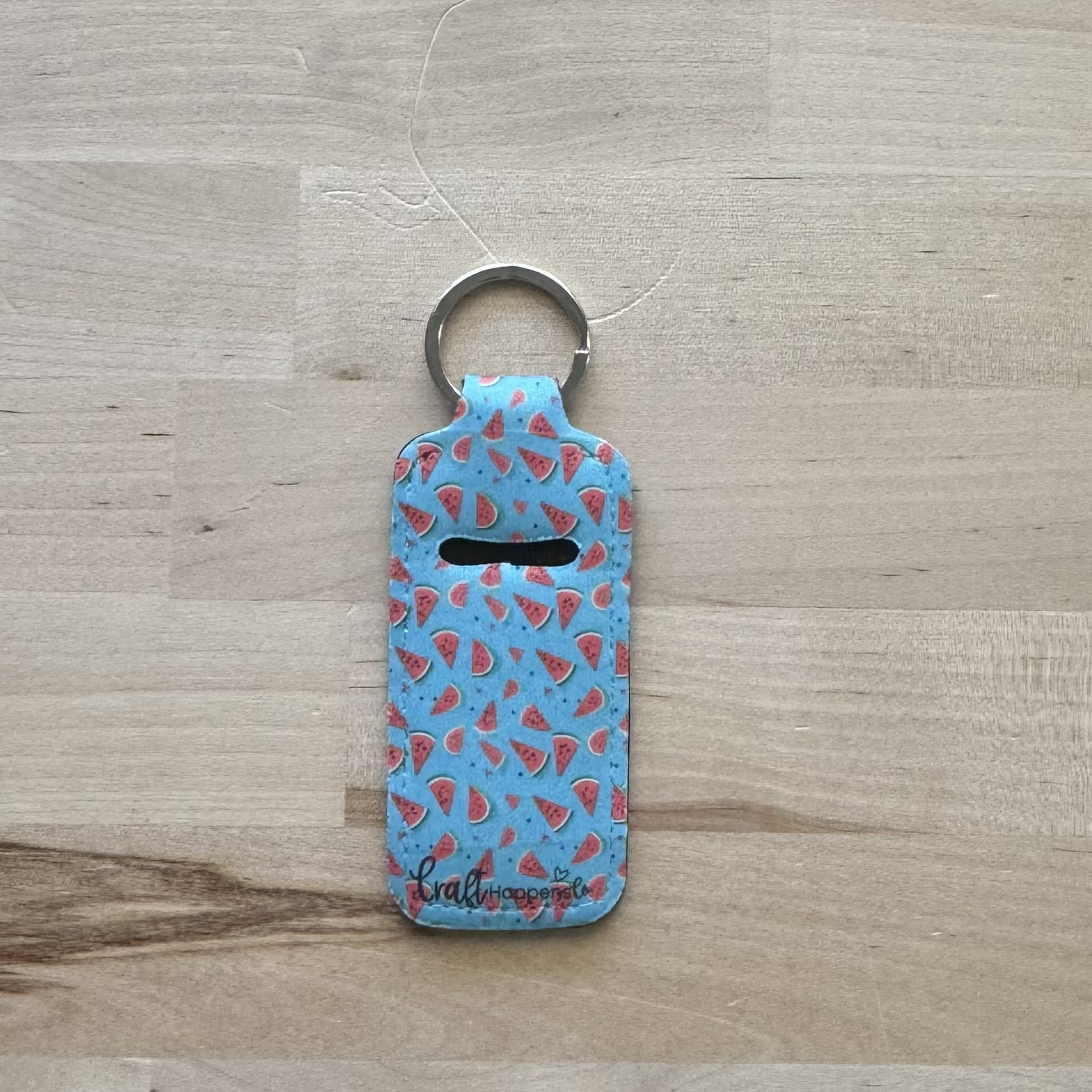 Fruit Chapstick Holder Keychain