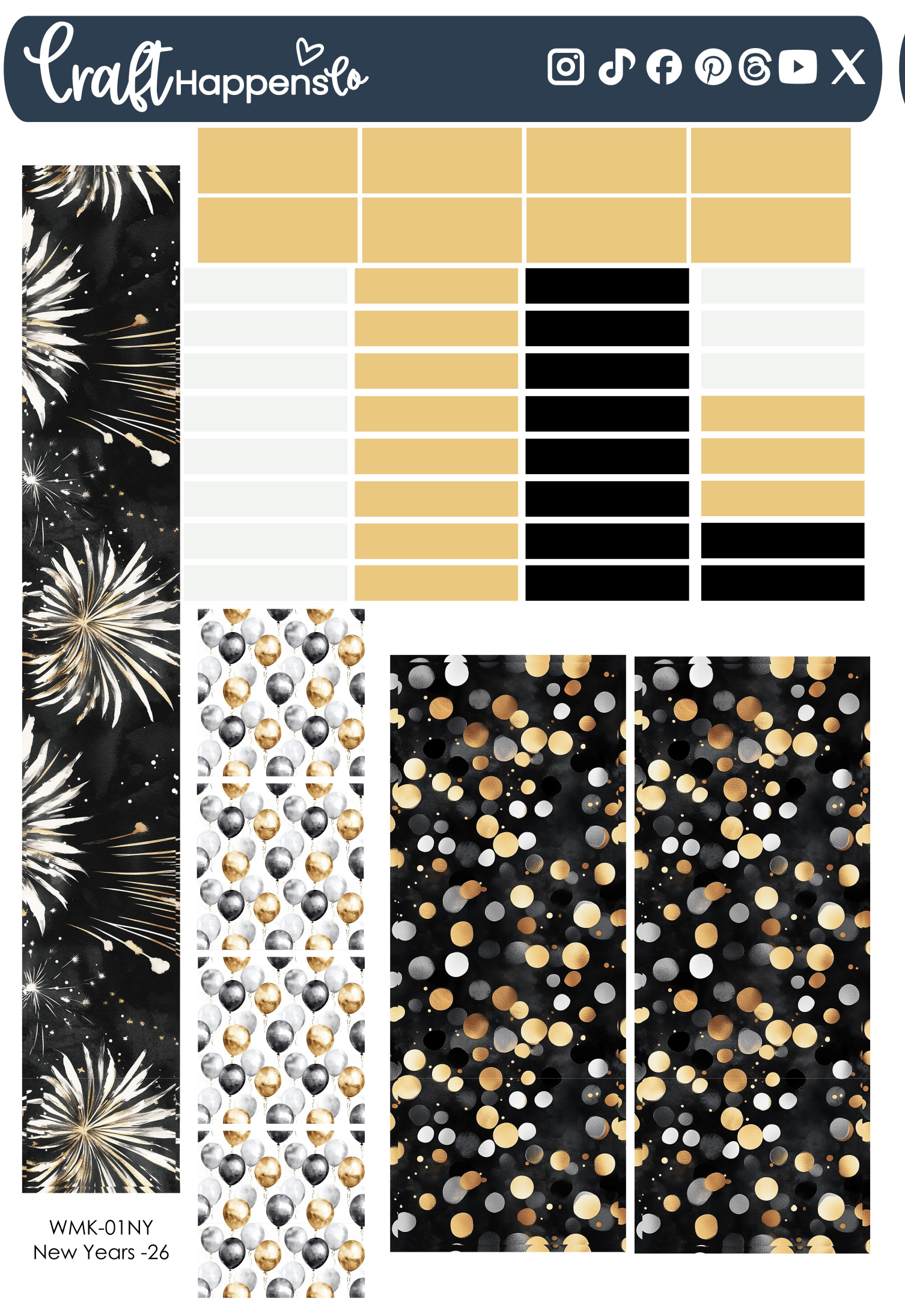 Hobonichi Weeks Monthly Kit | New Years